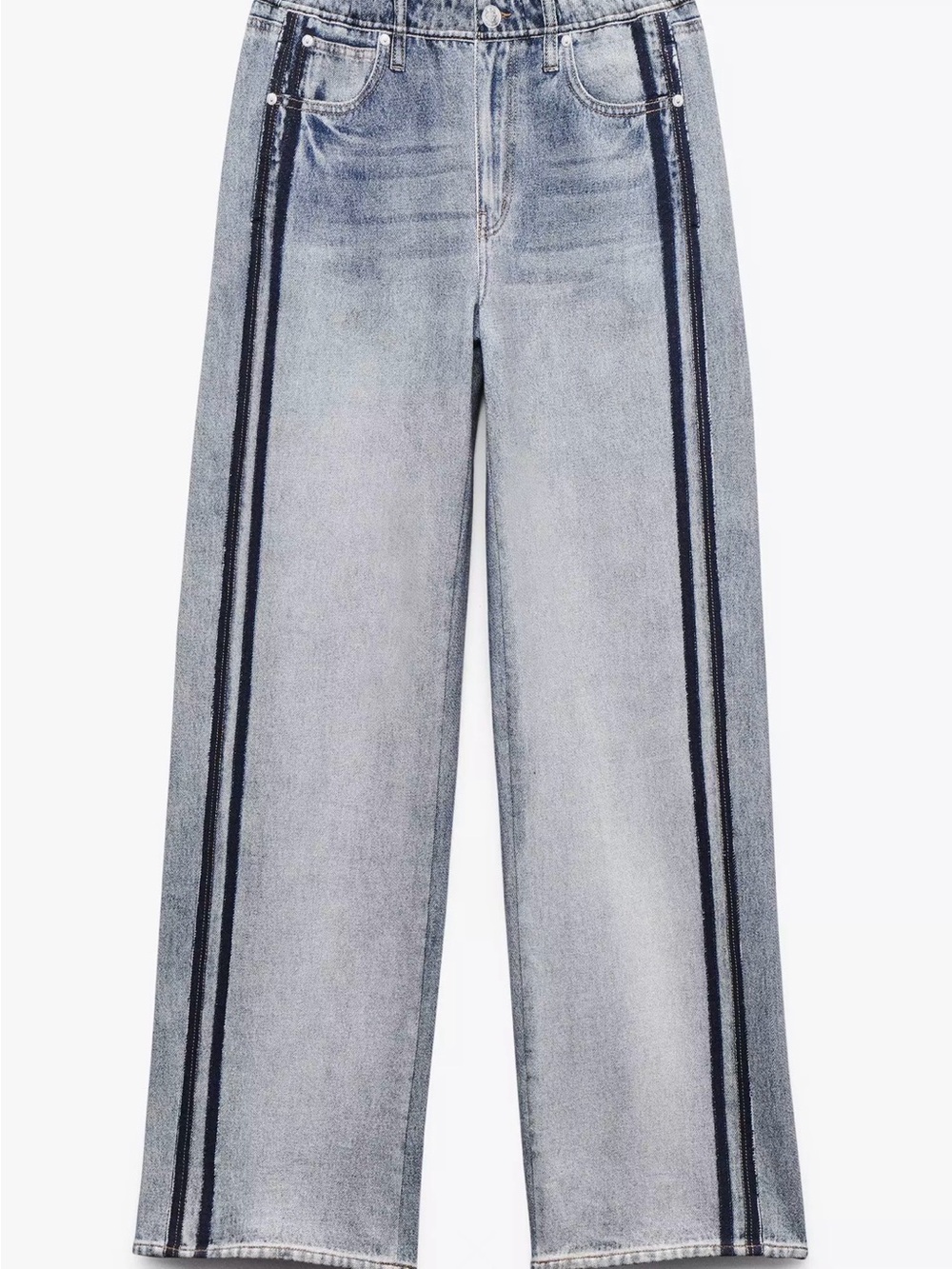 rb Miramar Wide-Leg Track Pants NWTs - Picture 2 of 4